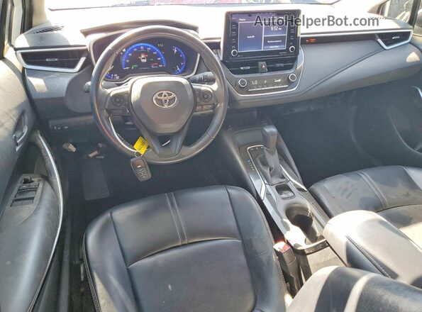 JTDEAMDE5NJ053603 2022 TOYOTA COROLLA White Widok deski rozdzielczej