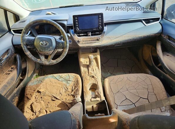 JTDEAMDE5NJ059420 2022 TOYOTA COROLLA Черный Вид панели приборов