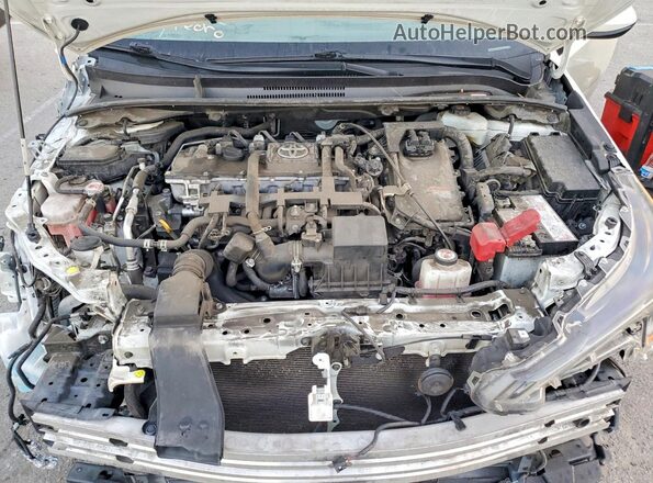 JTDEAMDE7MJ009536 2021 TOYOTA COROLLA White Вид задньої частини салону