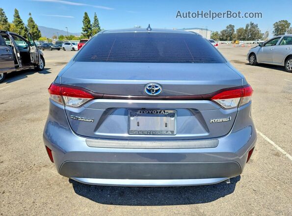 JTDEAMDE7MJ034663 2021 TOYOTA COROLLA Blue Հետևի տեսք