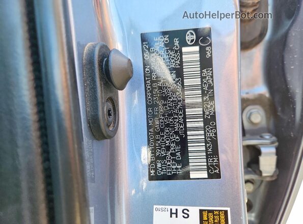 JTDEAMDE7MJ034663 2021 TOYOTA COROLLA Blue Շարժիչի բաժամունքի տեսք