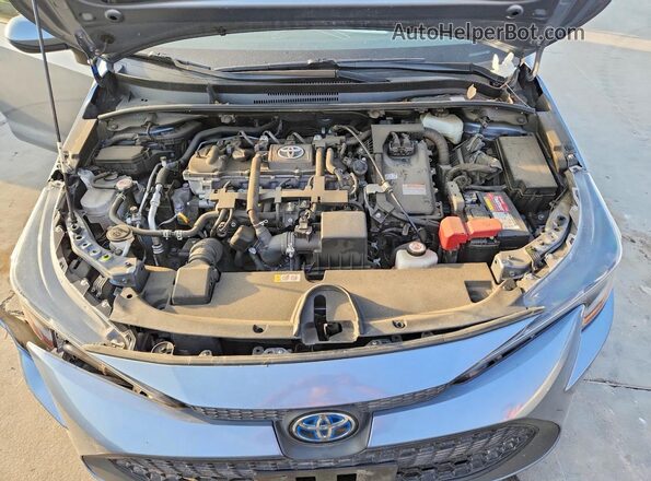 JTDEAMDE8MJ010078 2021 TOYOTA COROLLA Серый Вид задней части салона