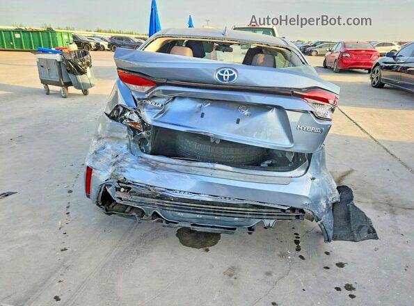 JTDEAMDE8MJ010078 2021 TOYOTA COROLLA Серый Вид сзади