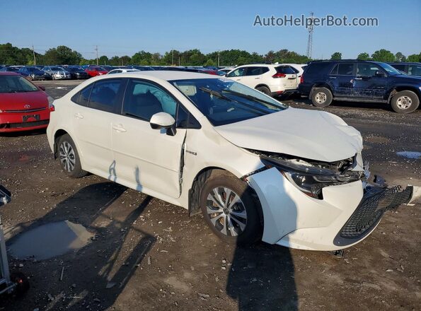 JTDEAMDE8MJ022683 2021 TOYOTA COROLLA Белый Передняя правая четверть