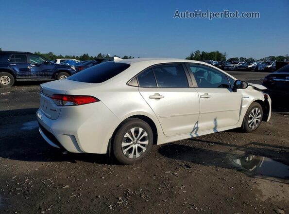 JTDEAMDE8MJ022683 2021 TOYOTA COROLLA Белый Задняя правая четверть