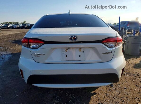 JTDEAMDE8MJ022683 2021 TOYOTA COROLLA Белый Вид сзади