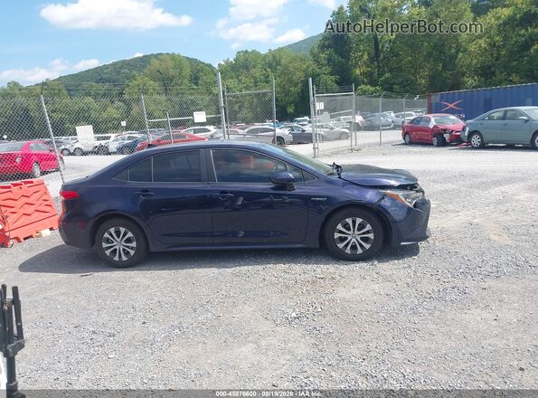 JTDEAMDE8MJ032758 2021 TOYOTA COROLLA Dark Blue Widok wnętrza z tyłu