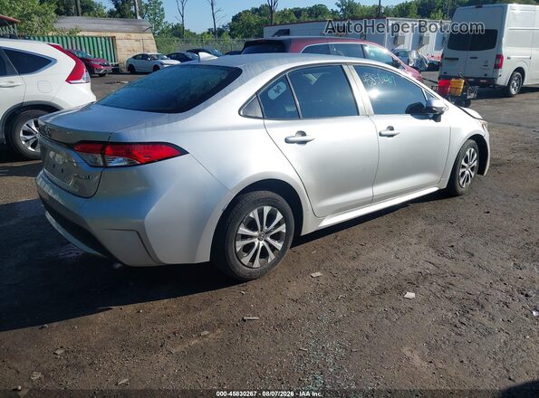 JTDEAMDE9MJ006587 2021 TOYOTA COROLLA Silver Задня права чверть