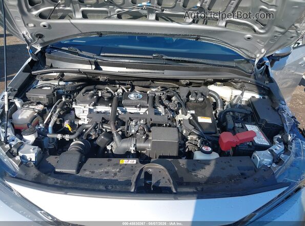 JTDEAMDE9MJ006587 2021 TOYOTA COROLLA Silver Вид ззаду