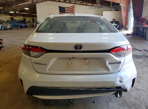 JTDEAMDEXMJ019400 2021 TOYOTA COROLLA White Rear view