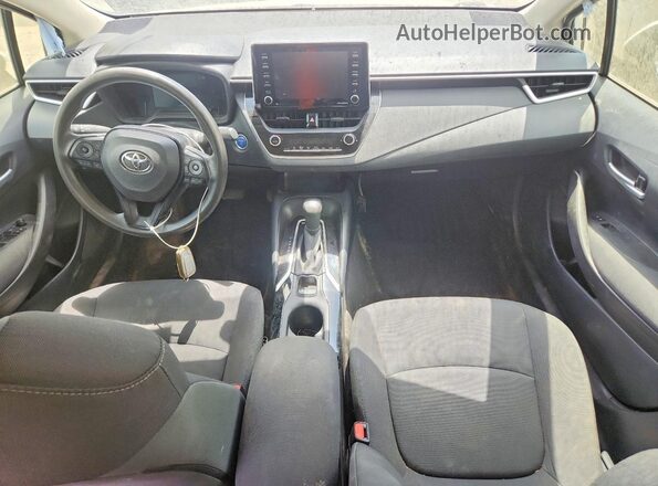 JTDEAMDEXMJ019400 2021 TOYOTA COROLLA White Dashboard view