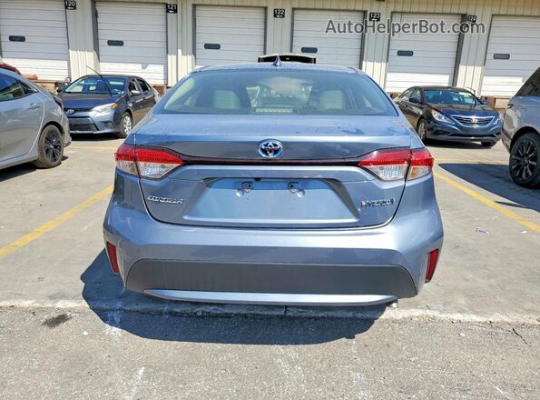 JTDEAMDEXMJ027318 2021 TOYOTA COROLLA Silver უკანა ხედი