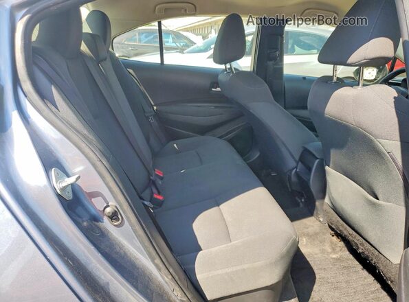JTDEAMDEXMJ027318 2021 TOYOTA COROLLA Silver უკანა სავარძლების ხედი