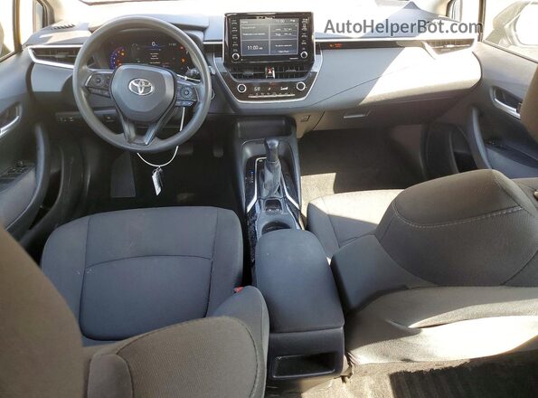 JTDEAMDEXMJ027318 2021 TOYOTA COROLLA Silver წინა პანელის ხედი