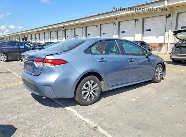 JTDEAMDEXMJ027318 2021 TOYOTA COROLLA Silver უკანა მარჯვენა
