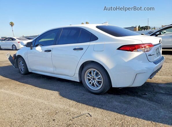 JTDEAMDEXN3010637 2022 TOYOTA COROLLA White Rear left