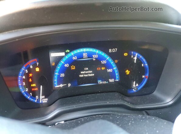 JTDEAMDEXN3010637 2022 TOYOTA COROLLA White Instrument cluster view