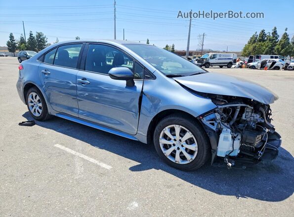 JTDEPMAE0MJ164609 2021 TOYOTA COROLLA Blue Delantero derecho