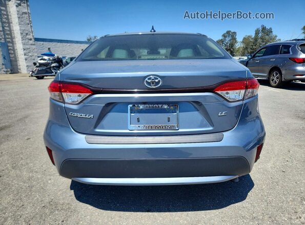JTDEPMAE0MJ164609 2021 TOYOTA COROLLA Blue Vista trasera