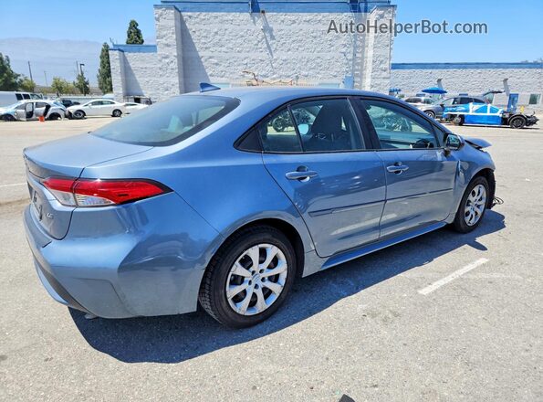 JTDEPMAE0MJ164609 2021 TOYOTA COROLLA Blue Trasero derecho