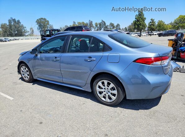 JTDEPMAE0MJ164609 2021 TOYOTA COROLLA Blue Trasero izquierdo
