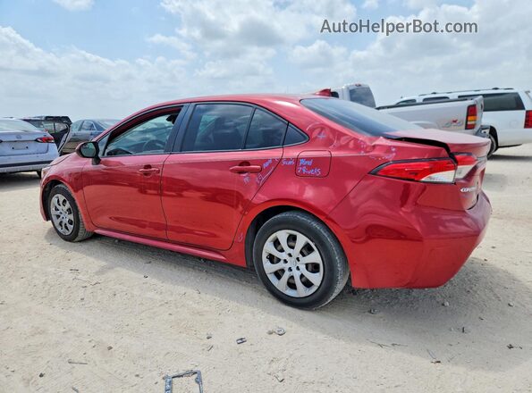 JTDEPMAE0MJ174055 2021 TOYOTA COROLLA Красный Задняя левая четверть