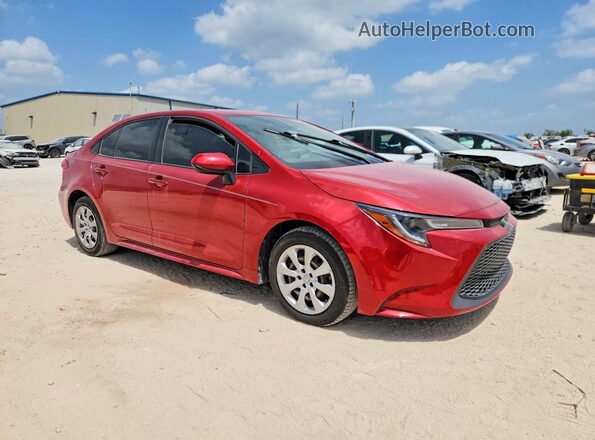 JTDEPMAE0MJ174055 2021 TOYOTA COROLLA Красный Передняя правая четверть