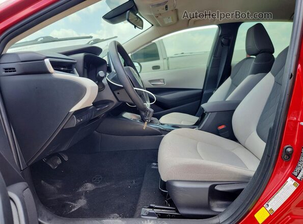 JTDEPMAE0MJ174055 2021 TOYOTA COROLLA Красный Вид салона спереди