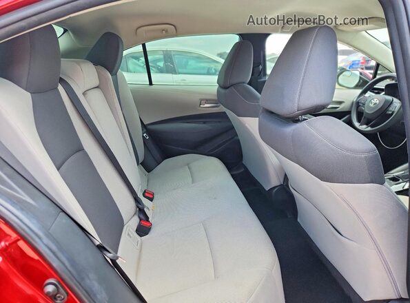 JTDEPMAE0MJ174055 2021 TOYOTA COROLLA Красный Вид задних сидений
