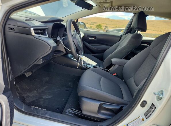 JTDEPMAE0MJ175030 2021 TOYOTA COROLLA White წინა სალონის ხედი