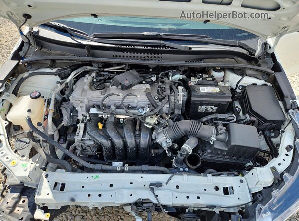 JTDEPMAE0MJ175030 2021 TOYOTA COROLLA White უკანა სალონის ხედი