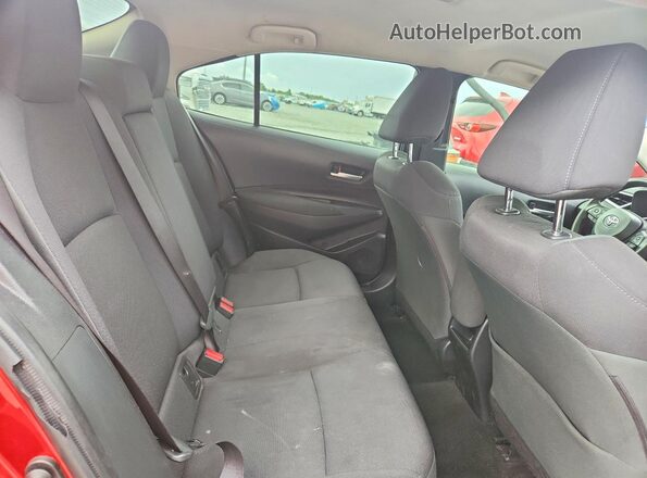 JTDEPMAE0MJ189302 2021 TOYOTA COROLLA Red უკანა სავარძლების ხედი