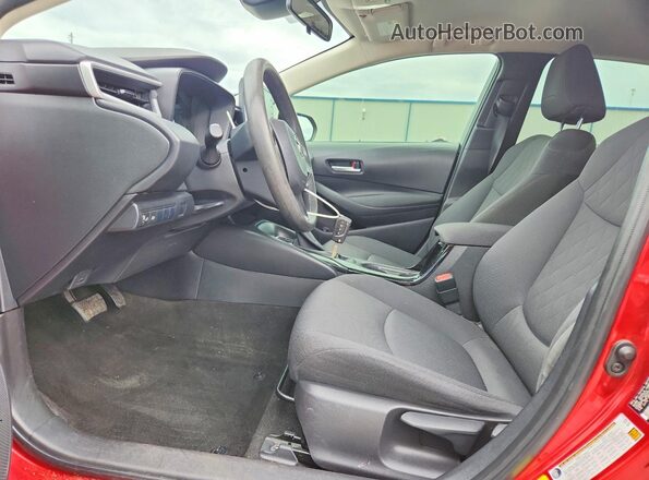 JTDEPMAE0MJ189302 2021 TOYOTA COROLLA Red წინა სალონის ხედი