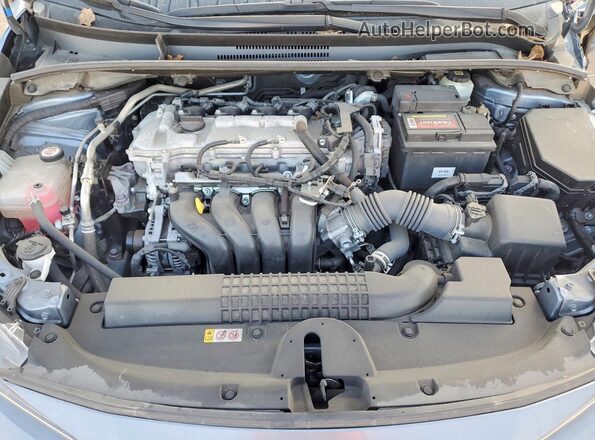 JTDEPMAE0N3021469 2022 TOYOTA COROLLA Blue Вид задньої частини салону