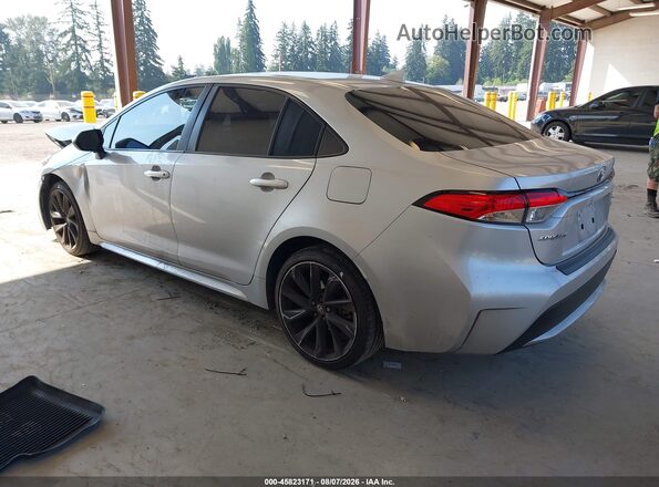 JTDEPMAE0N3026543 2022 TOYOTA COROLLA Серебряный Задняя левая четверть