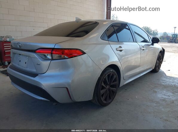 JTDEPMAE0N3026543 2022 TOYOTA COROLLA Серебряный Задняя правая четверть