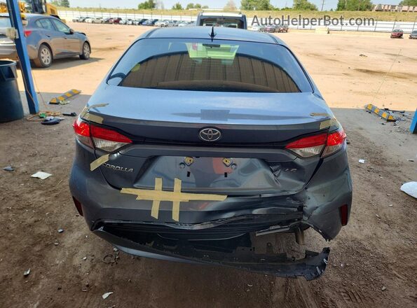 JTDEPMAE0NJ213843 2022 TOYOTA COROLLA Charcoal Հետևի տեսք