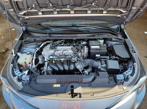 JTDEPMAE0NJ213843 2022 TOYOTA COROLLA Charcoal Սալոնի հետևի տեսք