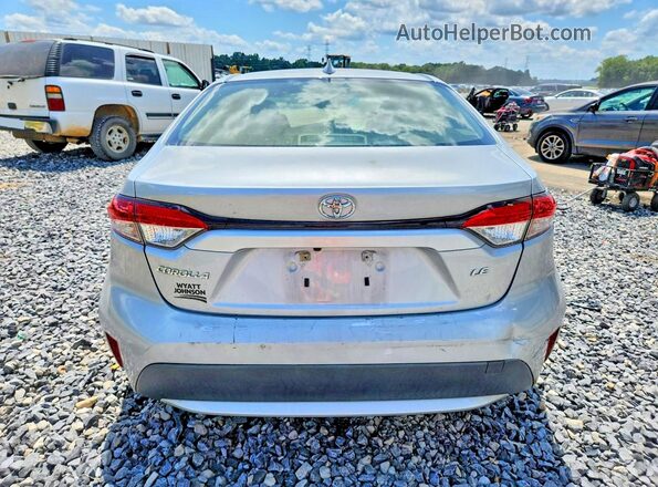 JTDEPMAE1MJ125530 2021 TOYOTA COROLLA Серебряный Вид сзади