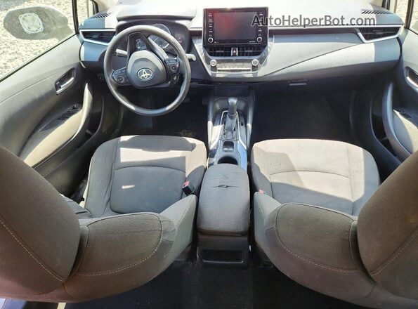 JTDEPMAE1MJ125530 2021 TOYOTA COROLLA Серебряный Вид панели приборов