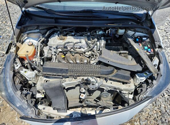 JTDEPMAE1MJ125530 2021 TOYOTA COROLLA Серебряный Вид задней части салона