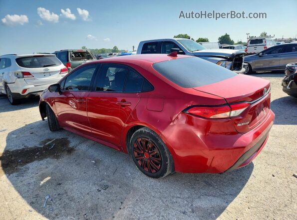 JTDEPMAE1MJ172203 2021 TOYOTA COROLLA Red Задня ліва чверть