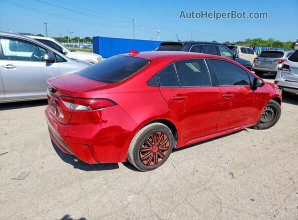 JTDEPMAE1MJ172203 2021 TOYOTA COROLLA Red Задня права чверть