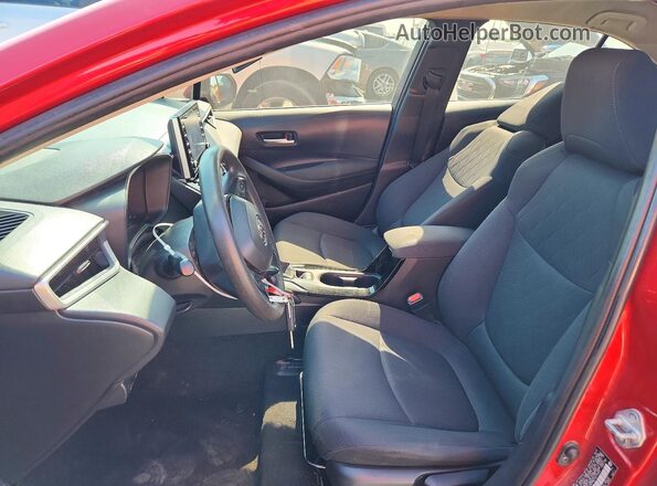 JTDEPMAE1MJ172203 2021 TOYOTA COROLLA Red Вид салону спереду
