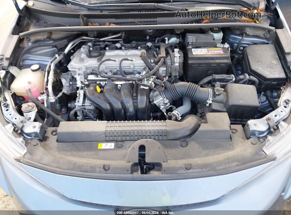 JTDEPMAE1MJ186134 2021 TOYOTA COROLLA Light Blue Հետևի տեսք