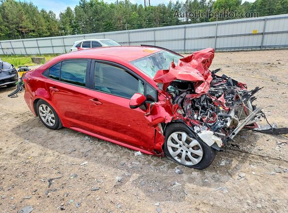 JTDEPMAE1MJ188322 2021 TOYOTA COROLLA Red Przód prawy