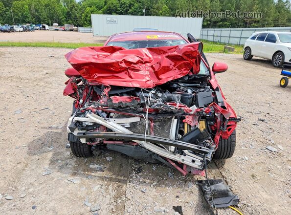 JTDEPMAE1MJ188322 2021 TOYOTA COROLLA Red Widok z przodu