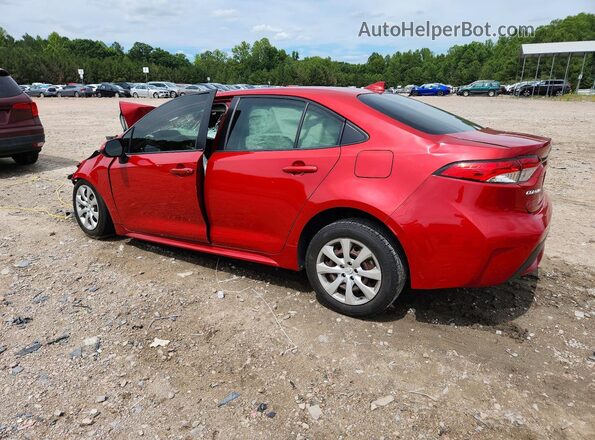 JTDEPMAE1MJ188322 2021 TOYOTA COROLLA Red Tył lewy