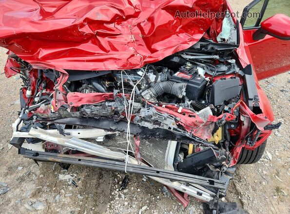 JTDEPMAE1MJ188322 2021 TOYOTA COROLLA Red Widok wnętrza z tyłu