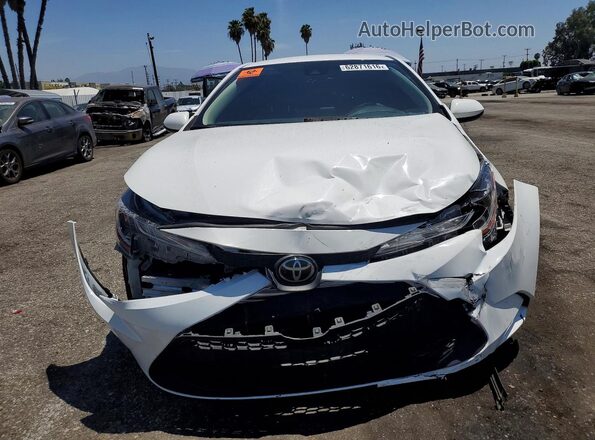 JTDEPMAE1N3000727 2022 TOYOTA COROLLA White წინა ხედი